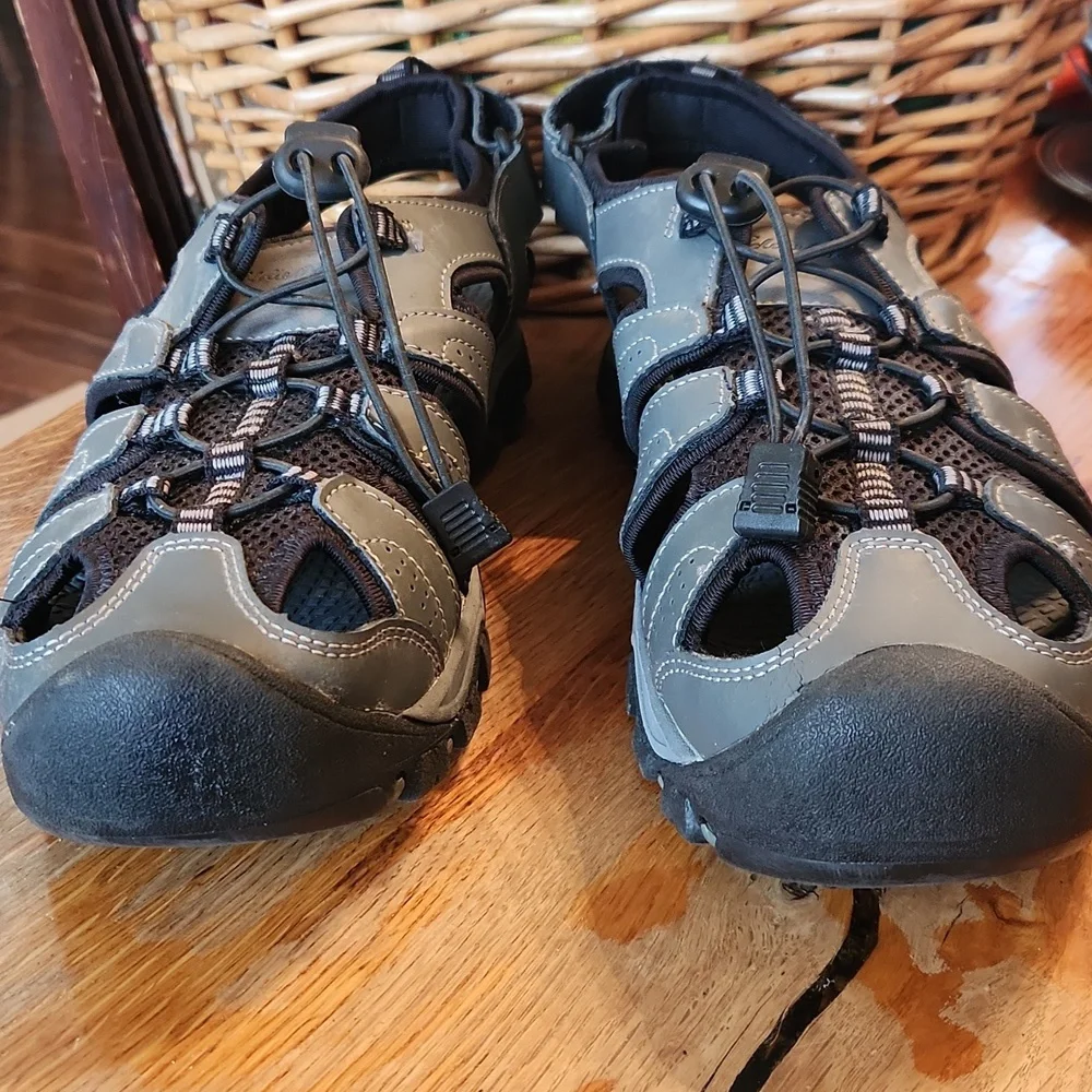 Eddie Bauer Men’s Bump Toe‎ Sandal Color Gray sz 11